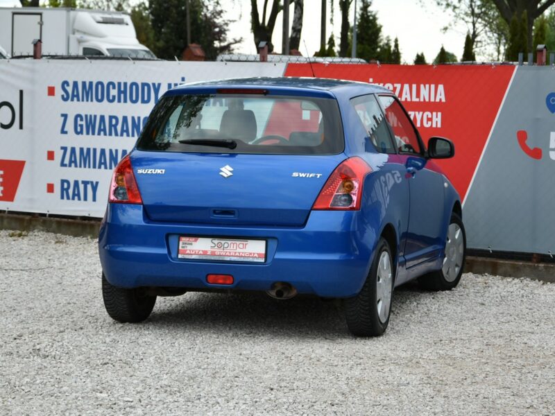 Suzuki Swift 1.3 Benzyna 92KM 2009r. Klima Isofix 176tkm Polecam IV (2004-2010)
