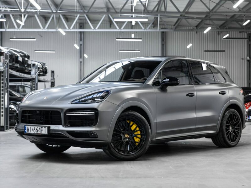 Porsche Cayenne Turbo Ceramika. Burmester. Monitory. Head-Up. ACC. Wentylacja. Hak. FV23%. III(2017-)