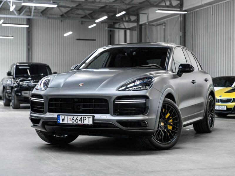 Porsche Cayenne Turbo Ceramika. Burmester. Monitory. Head-Up. ACC. Wentylacja. Hak. FV23%. III(2017-)