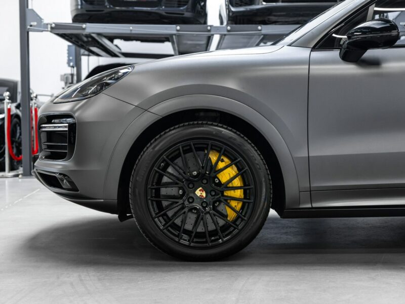 Porsche Cayenne Turbo Ceramika. Burmester. Monitory. Head-Up. ACC. Wentylacja. Hak. FV23%. III(2017-)