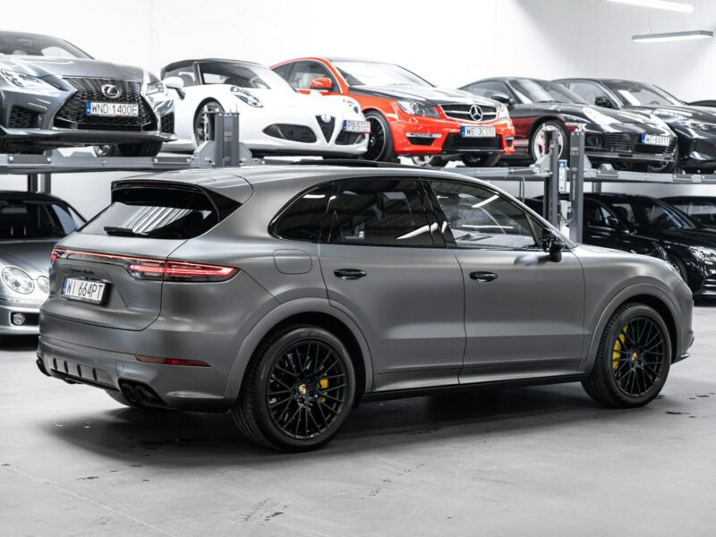 Porsche Cayenne Turbo Ceramika. Burmester. Monitory. Head-Up. ACC. Wentylacja. Hak. FV23%. III(2017-)
