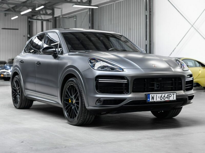 Porsche Cayenne Turbo Ceramika. Burmester. Monitory. Head-Up. ACC. Wentylacja. Hak. FV23%. III(2017-)