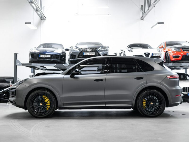 Porsche Cayenne Turbo Ceramika. Burmester. Monitory. Head-Up. ACC. Wentylacja. Hak. FV23%. III(2017-)