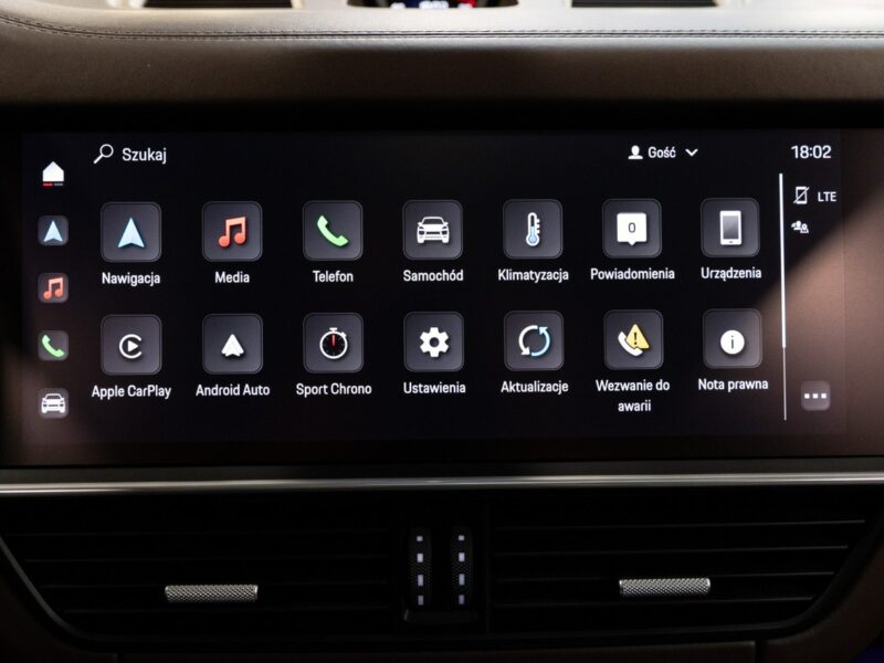 Porsche Cayenne Turbo Ceramika. Burmester. Monitory. Head-Up. ACC. Wentylacja. Hak. FV23%. III(2017-)