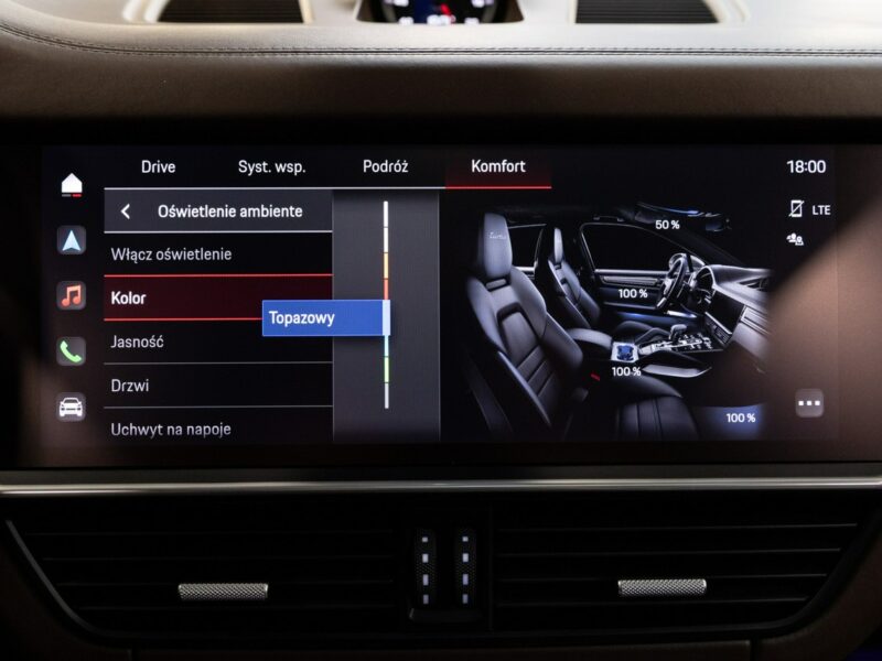 Porsche Cayenne Turbo Ceramika. Burmester. Monitory. Head-Up. ACC. Wentylacja. Hak. FV23%. III(2017-)