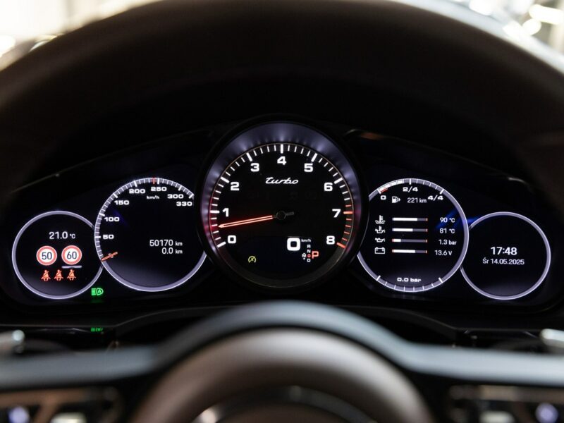 Porsche Cayenne Turbo Ceramika. Burmester. Monitory. Head-Up. ACC. Wentylacja. Hak. FV23%. III(2017-)