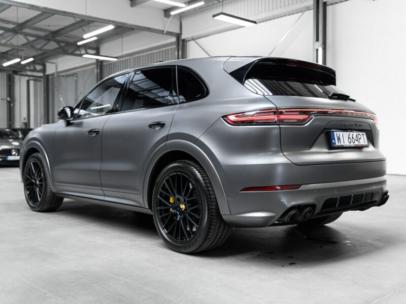 Porsche Cayenne Turbo Ceramika. Burmester. Monitory. Head-Up. ACC. Wentylacja. Hak. FV23%. III(2017-)