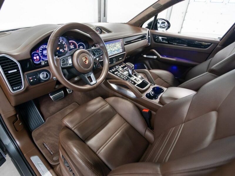 Porsche Cayenne Turbo Ceramika. Burmester. Monitory. Head-Up. ACC. Wentylacja. Hak. FV23%. III(2017-)