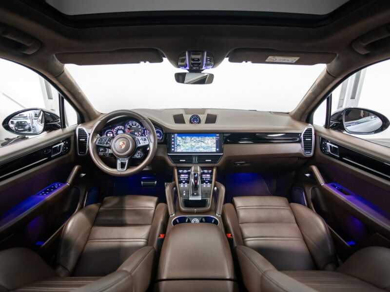 Porsche Cayenne Turbo Ceramika. Burmester. Monitory. Head-Up. ACC. Wentylacja. Hak. FV23%. III(2017-)