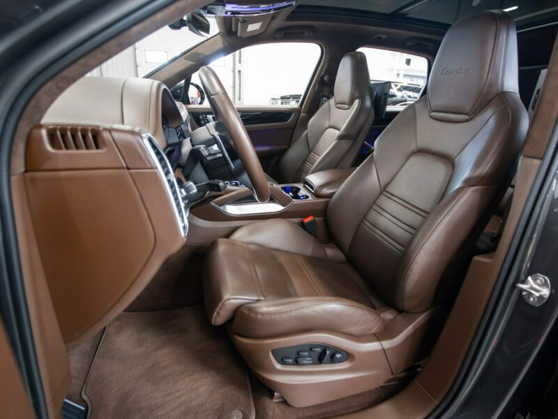 Porsche Cayenne Turbo Ceramika. Burmester. Monitory. Head-Up. ACC. Wentylacja. Hak. FV23%. III(2017-)