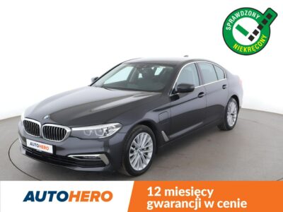 BMW 530 FV23 530e Automat xDrive Luxury Line Grzana Skóra Tempomat Navi HeadUp G30 (2017-)