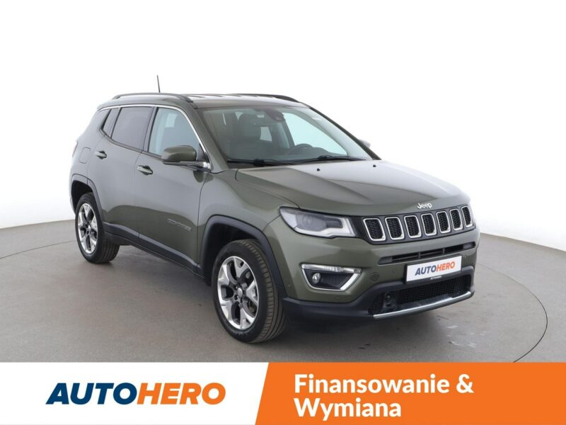 Jeep Compass 4x4 automat skóra navi kamera i czujniki parkowania grzane fotele II (2016-)