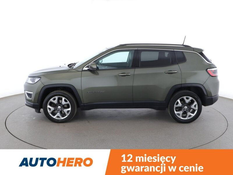 Jeep Compass 4x4 automat skóra navi kamera i czujniki parkowania grzane fotele II (2016-)