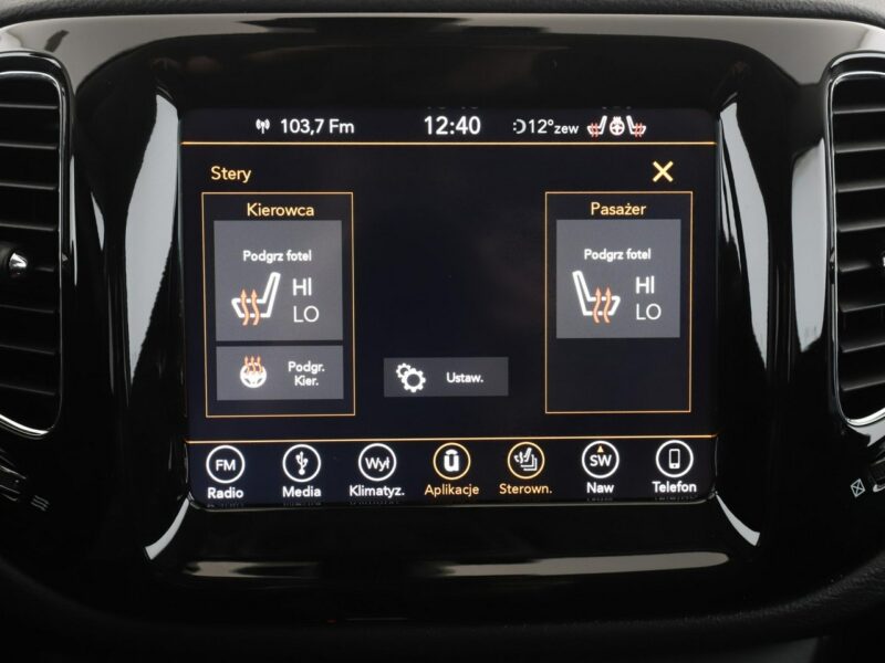 Jeep Compass 4x4 automat skóra navi kamera i czujniki parkowania grzane fotele II (2016-)