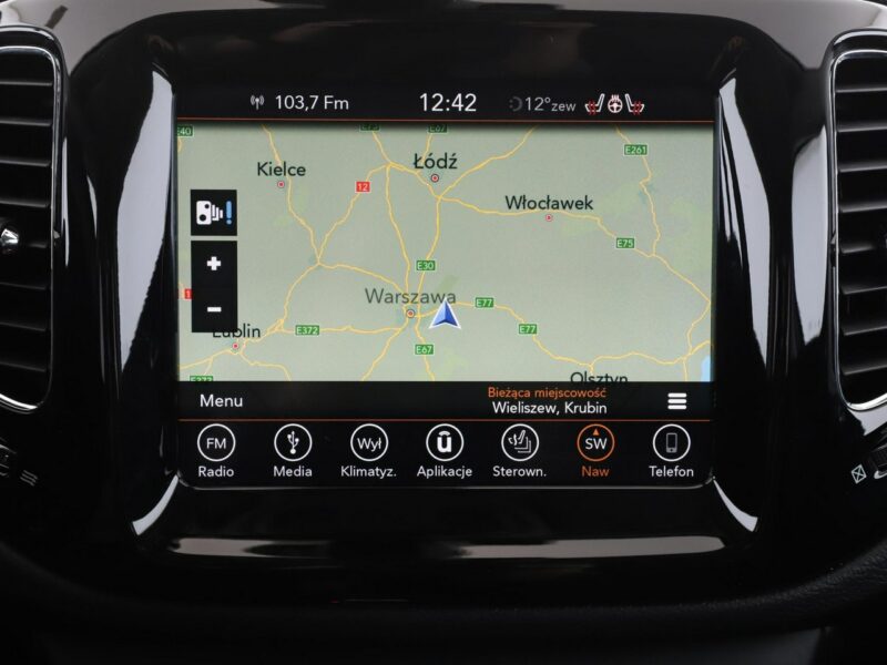Jeep Compass 4x4 automat skóra navi kamera i czujniki parkowania grzane fotele II (2016-)