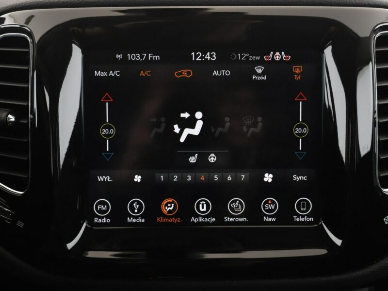 Jeep Compass 4x4 automat skóra navi kamera i czujniki parkowania grzane fotele II (2016-)
