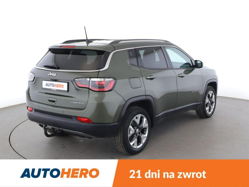 Jeep Compass 4x4 automat skóra navi kamera i czujniki parkowania grzane fotele II (2016-)