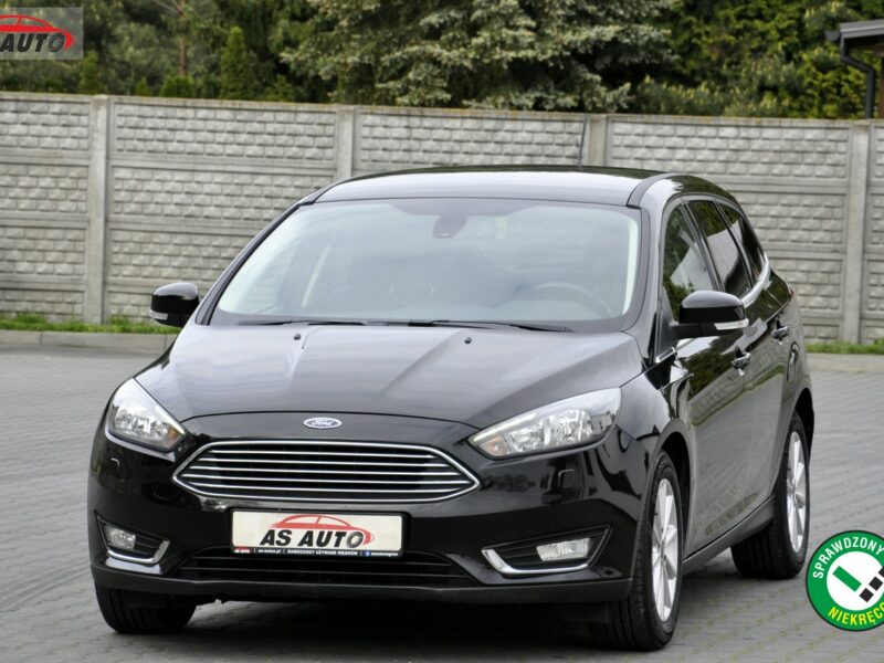 Ford Focus 1,5T 150KM Titanium/LEDy/Serwis/Alufelgi/Navi/AndroidAuto/PodFotele Mk3 (2010-2018)