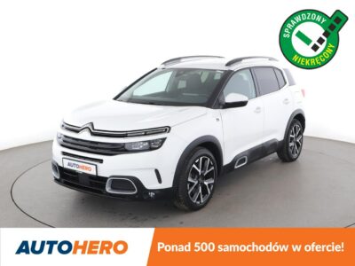 Citroen C5 Aircross 1.6 PHEV Autoamt Shine Tempomat Nawigacja Grzane Fotele Kamera FullLED