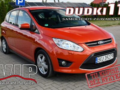 Ford C-Max 1,6+Gaz DUDKI11 Gaz,Klimatyzacja.Tempomat.El.szyby>Centralka,Asystent II (2010-)