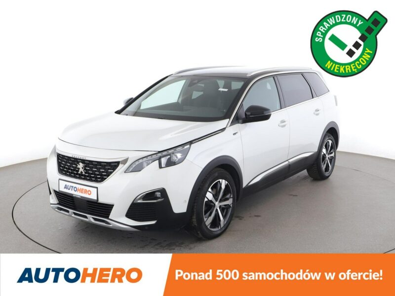 Peugeot 5008 2.0 Blue-HDi GT Automat 7os. Navi Tempomat Kamera Alcantara Focal LED II (2017-)