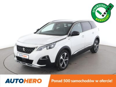 Peugeot 5008 2.0 Blue-HDi GT Automat 7os. Navi Tempomat Kamera Alcantara Focal LED II (2017-)