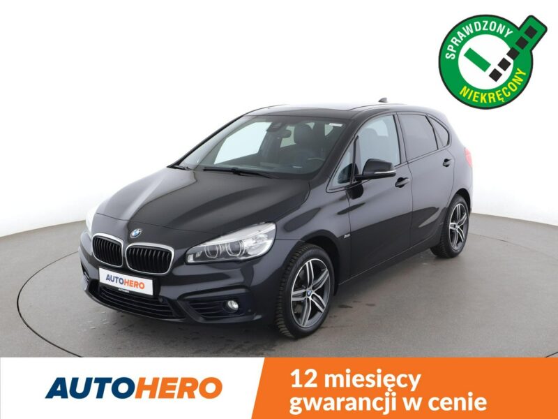 BMW 220 220d Sport Line Automat Tempomat Grzane Fotele HarmanKardon HeadUp LED F46