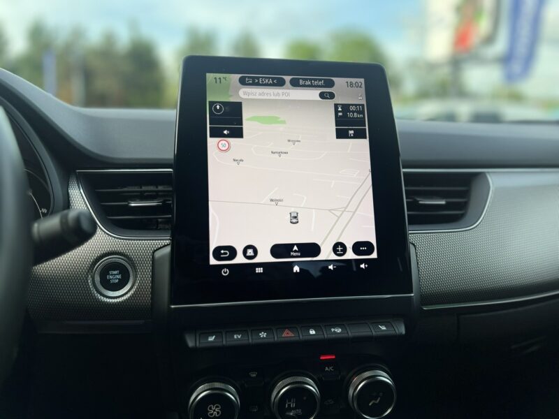 Renault Arkana 1.6 Hybrid 145KM Salon Polska I właściciel ASO VAT 23% Bezwypadkowy