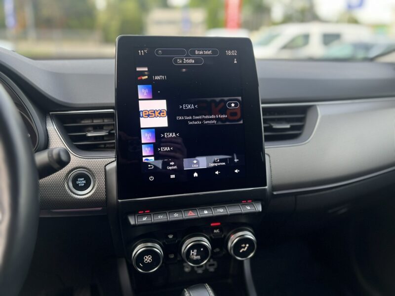 Renault Arkana 1.6 Hybrid 145KM Salon Polska I właściciel ASO VAT 23% Bezwypadkowy