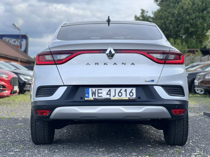 Renault Arkana 1.6 Hybrid 145KM Salon Polska I właściciel ASO VAT 23% Bezwypadkowy