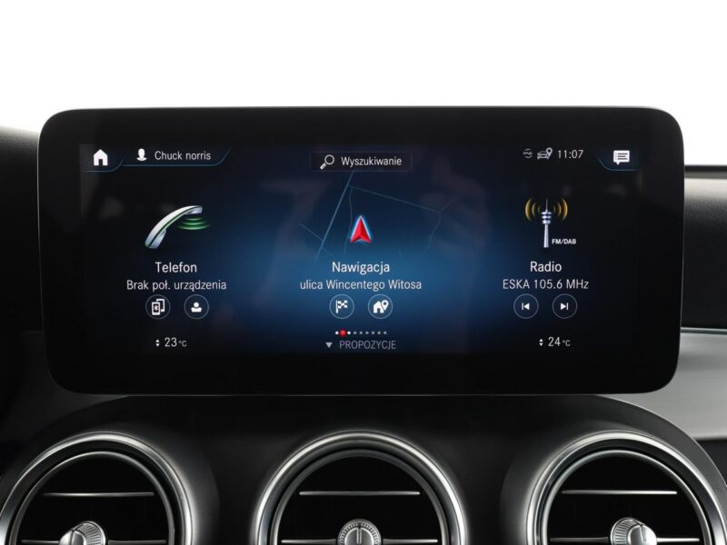 Mercedes GLC 300 FV23 LIFT 300de PHEV Automat 4Matic Navi Tempomat GrzaneFotele FullLED