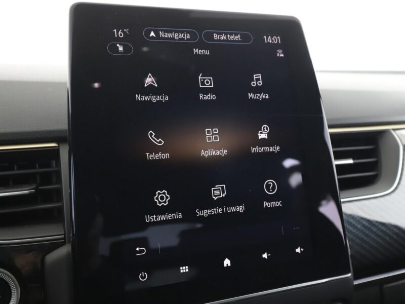 Renault Arkana hybryda niski przebieg navi kamera360 FullLED ACC grzane fotele