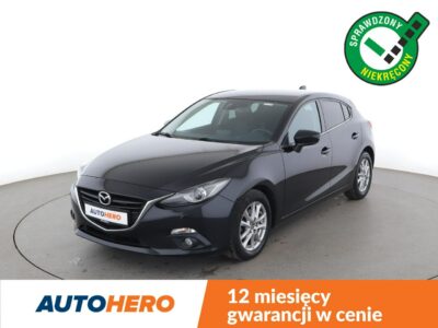 Mazda 3 bi-xenon navi klima auto czujniki parkowania grzane fotele III (2013-)
