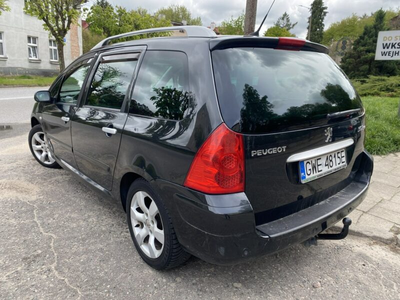Peugeot 307 SW LPG, automat, szklany dach,podgrz .fotele, nawigacja, parktronik, hak II (2005-)