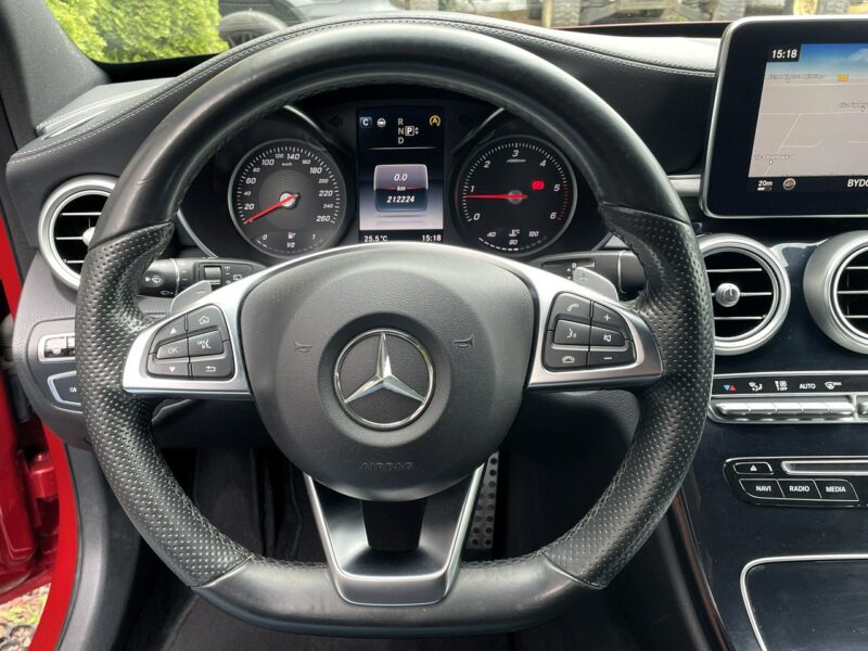 Mercedes C 250 4-Matic, LED, HAK,Asystenci,Martwe Pole,Burmester,MultiBeam,Keyless GO W205 (2014-2021)