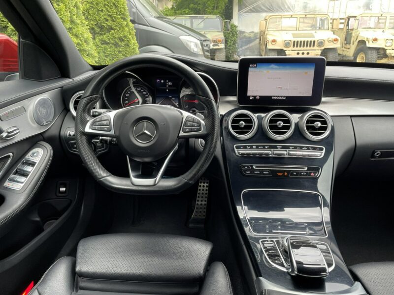 Mercedes C 250 4-Matic, LED, HAK,Asystenci,Martwe Pole,Burmester,MultiBeam,Keyless GO W205 (2014-2021)