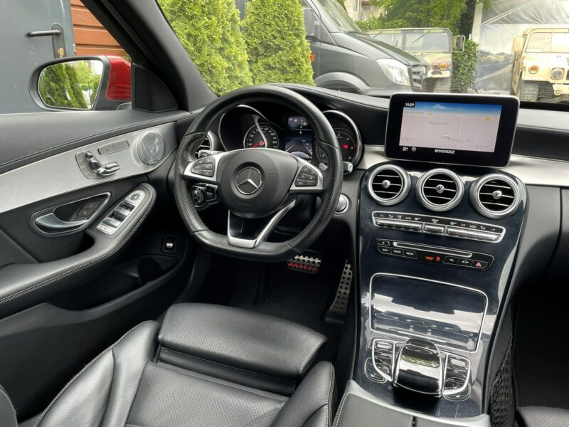 Mercedes C 250 4-Matic, LED, HAK,Asystenci,Martwe Pole,Burmester,MultiBeam,Keyless GO W205 (2014-2021)