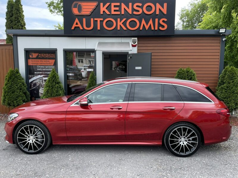 Mercedes C 250 4-Matic, LED, HAK,Asystenci,Martwe Pole,Burmester,MultiBeam,Keyless GO W205 (2014-2021)