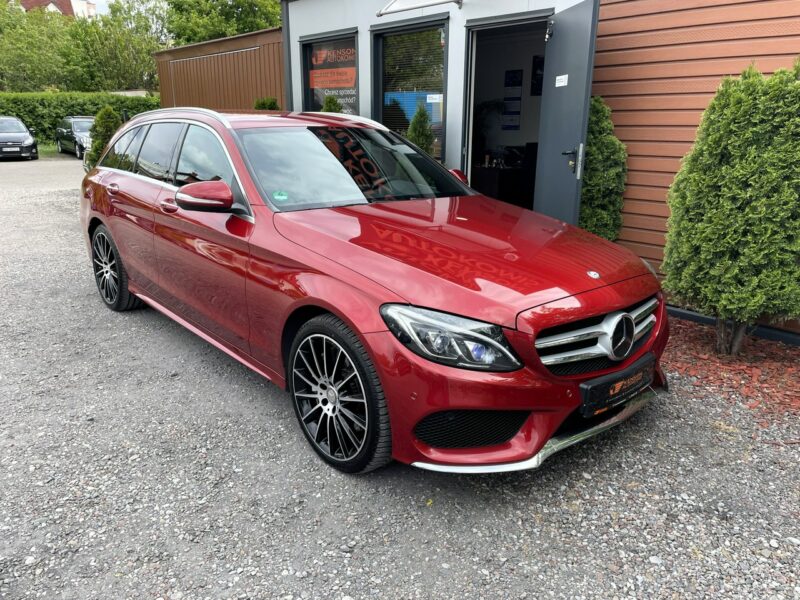 Mercedes C 250 4-Matic, LED, HAK,Asystenci,Martwe Pole,Burmester,MultiBeam,Keyless GO W205 (2014-2021)