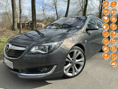 Opel Insignia Cosmo OPC Line 2.0 CDTI 170KM Navi Alu 20'' 2016r Xenon Navi Kamera A (2008-2017)