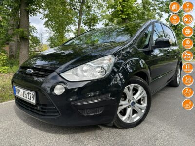 Ford S-Max 2,0 TDCI 140 KM Alu 17'' 7 Osobowy 2010 Rok Lift PDC Stan BDB I (2006-2015)