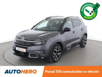 Citroen C5 Aircross Automat 177KM Navi Kamera cofania Klimatyzacja Podgrzewane fotele