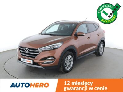 Hyundai Tucson grzane fotele klima-auto tempomat Bluetooth LED III (2015-2020)