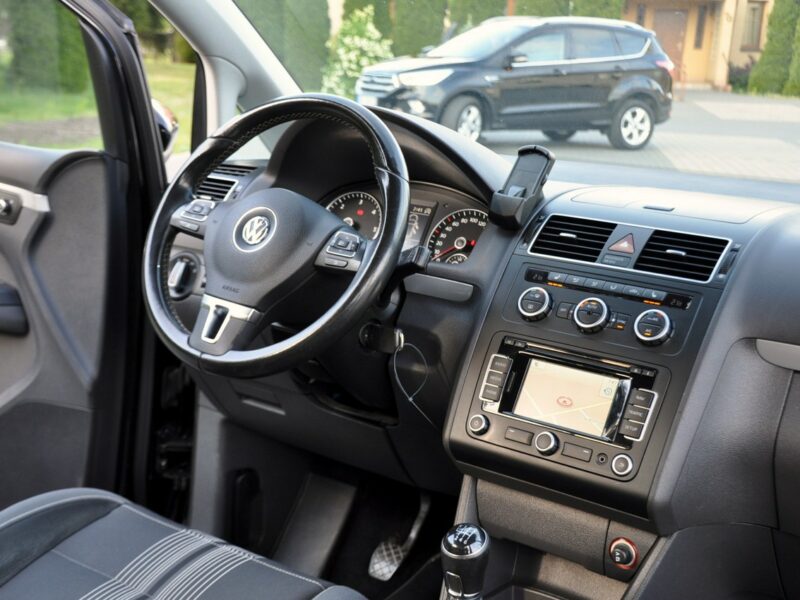 Volkswagen Touran 2.0TDI(140KM)*Lift*Xenon*Led*Duża Navi*7-Foteli*Match*Reling*Alu16"ASO II (2010-2015)