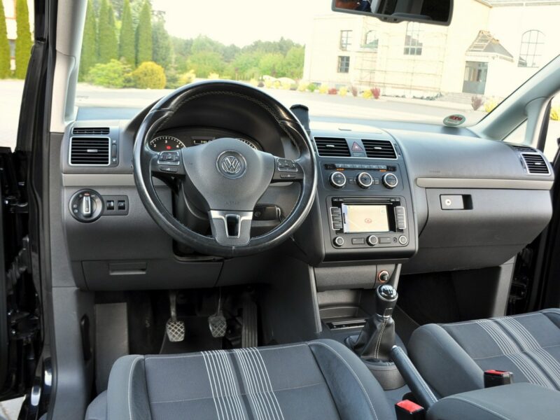 Volkswagen Touran 2.0TDI(140KM)*Lift*Xenon*Led*Duża Navi*7-Foteli*Match*Reling*Alu16"ASO II (2010-2015)