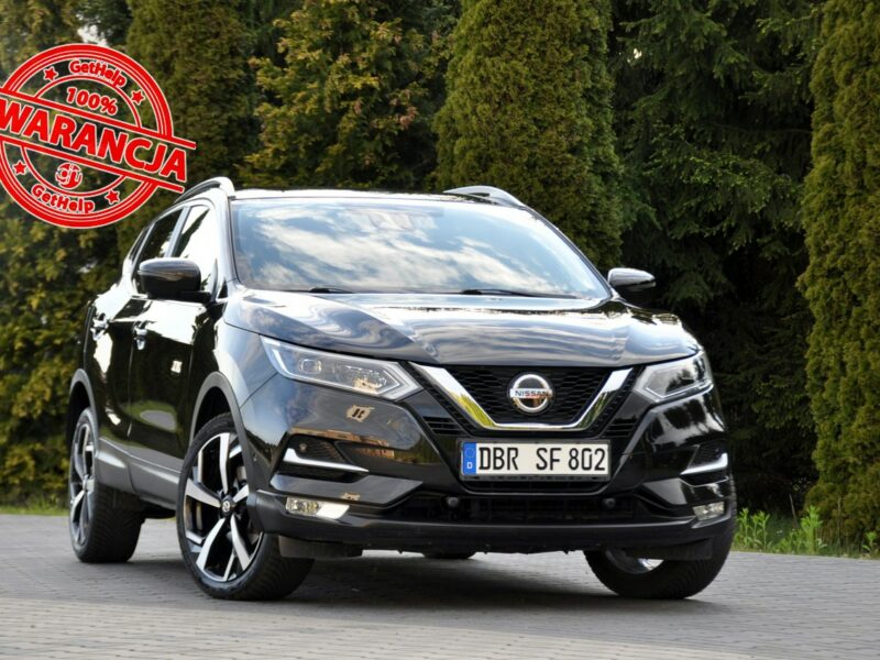 Nissan Qashqai 1.3i(140KM)*98tyś.km*Lift*Radar*Full Led*Navi*Kamery360*Skóry*Panorama II (2013-2021)