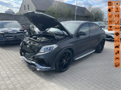 Mercedes GLE 63 AMG GLE 63S AMG 4x4 Panorama Kamery360 Hak 585KM W167 (2019 - )