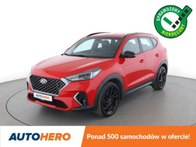 Hyundai Tucson N-Line automat 4x4 alcantara navi kamera grzane fotele+kier. fullLED III (2015-2020)
