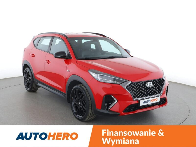 Hyundai Tucson N-Line automat 4x4 alcantara navi kamera grzane fotele+kier. fullLED III (2015-2020)