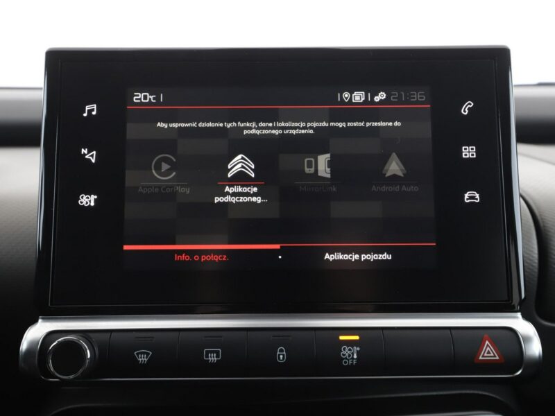 Citroen C4 Cactus navi kamera grzane fotele tempomat Bluetooth panorama klima-auto I (2014-)